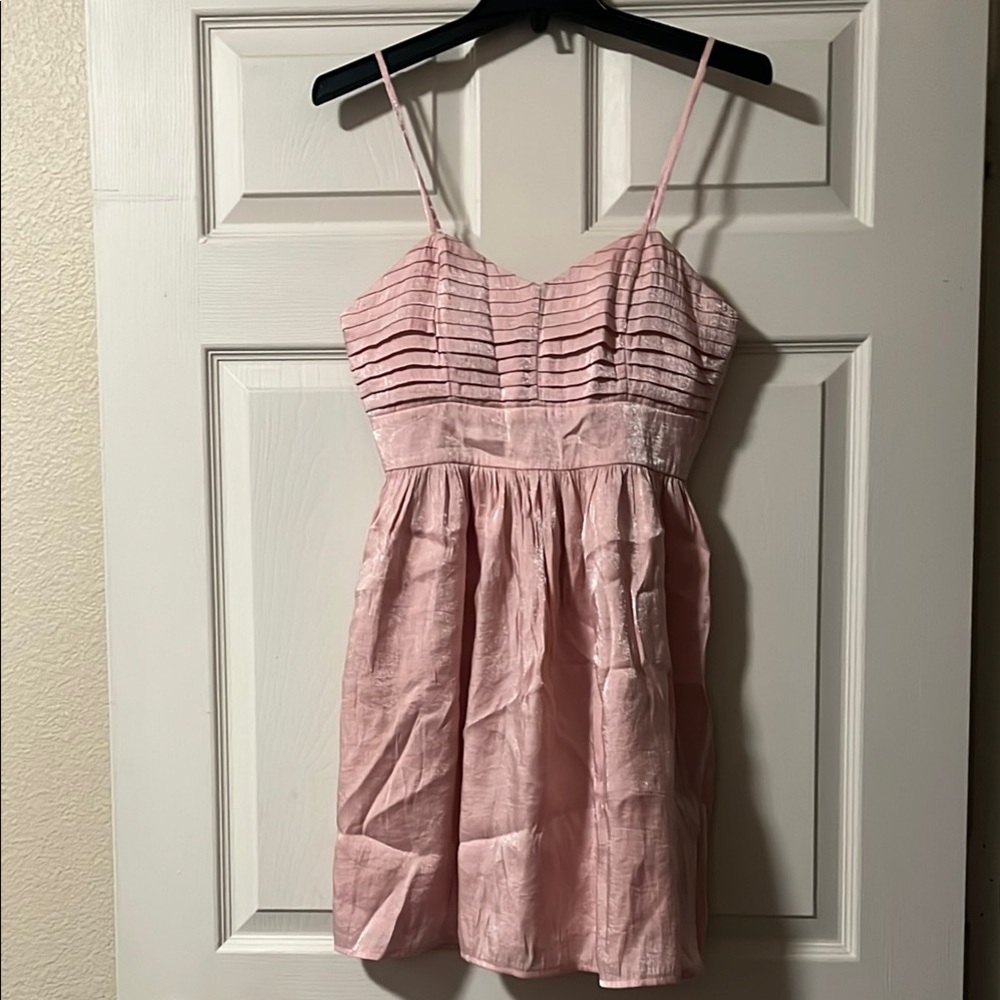 Candie's Pink Pleated Dress